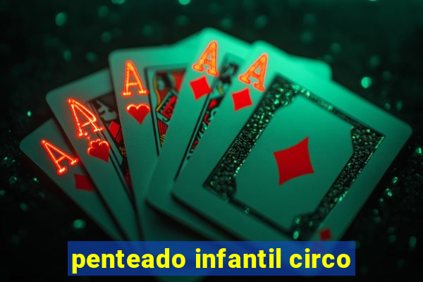 penteado infantil circo