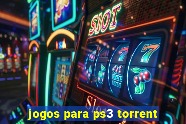 jogos para ps3 torrent