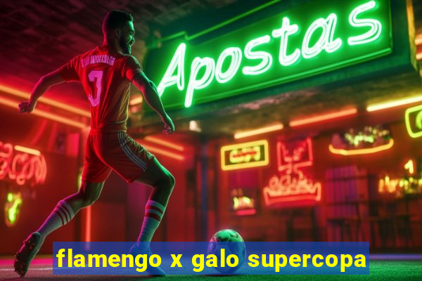 flamengo x galo supercopa