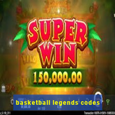 basketball legends codes