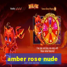 amber rose nude