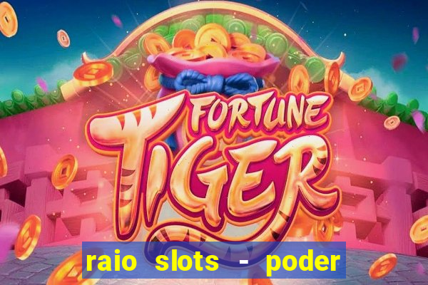 raio slots - poder de zéus