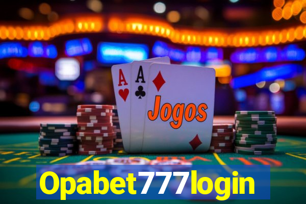 Opabet777login