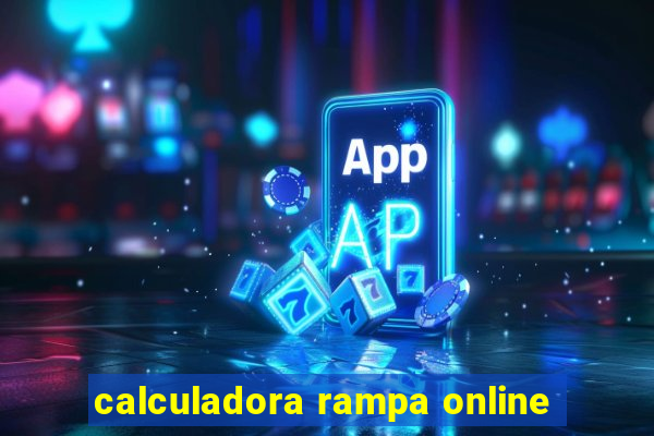 calculadora rampa online