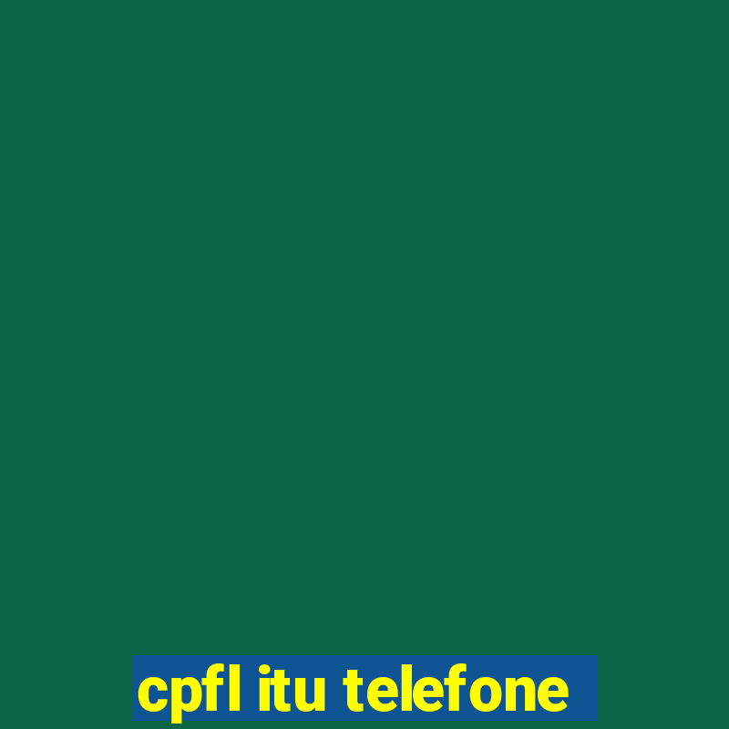 cpfl itu telefone