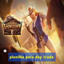 planilha para day trade