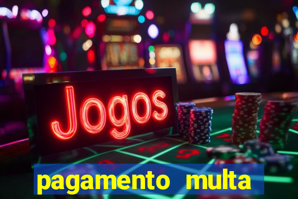 pagamento multa detran mg