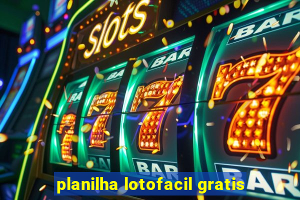 planilha lotofacil gratis