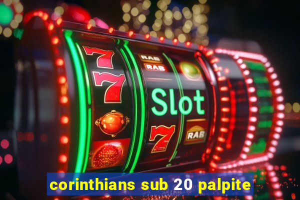 corinthians sub 20 palpite