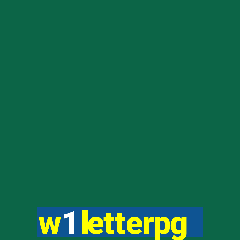 w1 letterpg