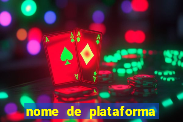 nome de plataforma de jogos